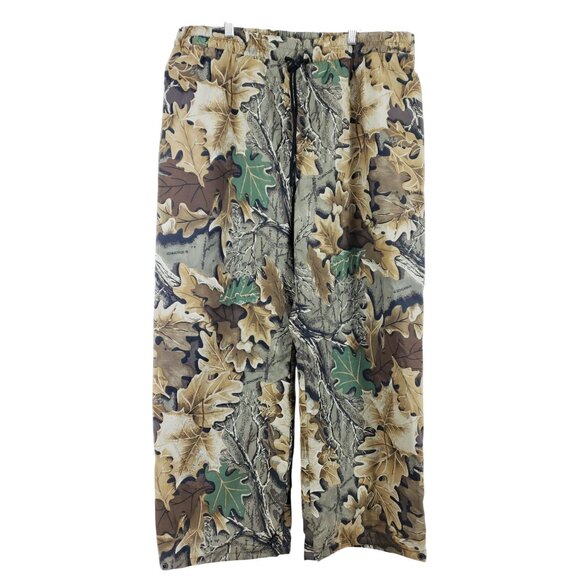 Walls Water-Proof Hunting Pants Mens XL Regular Camouflage With Drawstring - Picture 1 of 9